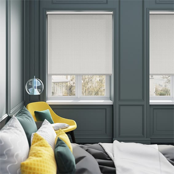 Rèm cuốn cao cấp vải nỉ vân hãng star blinds c570