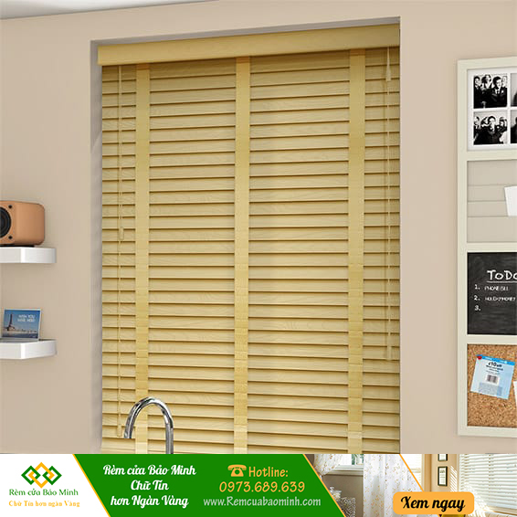 Rèm gỗ tự nhiên đẹp giá rẻ hãng pilano mã b018