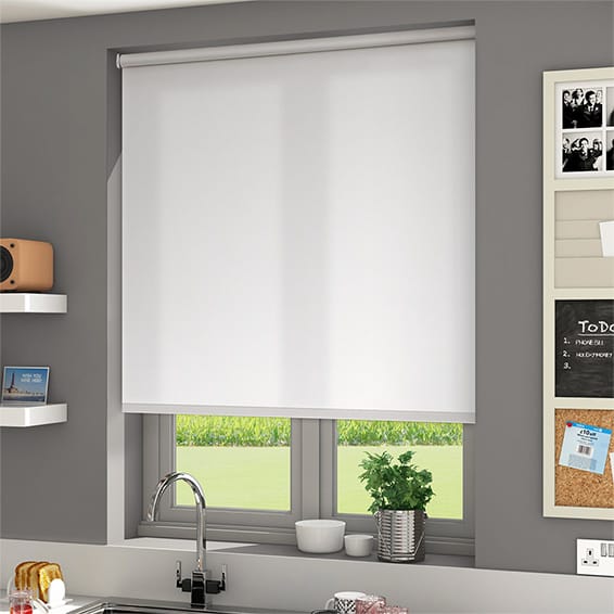 Rèm cửa dạng cuốn vải nỉ trơn hãng star blinds c503