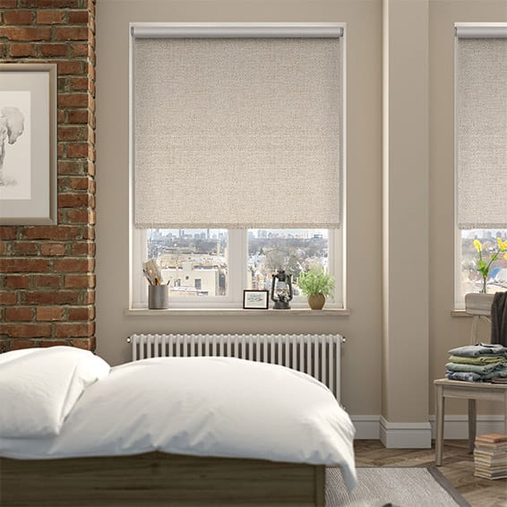 Rèm cuốn vải nỉ vân hãng star blinds c572