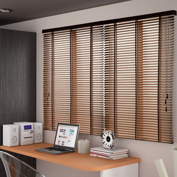 Mẫu rèm gỗ đẹp che nắng tuyệt đối hãng pilano mã b017