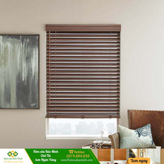Rèm cửa gỗ bách cao cấp hãng gracehome mã msj073