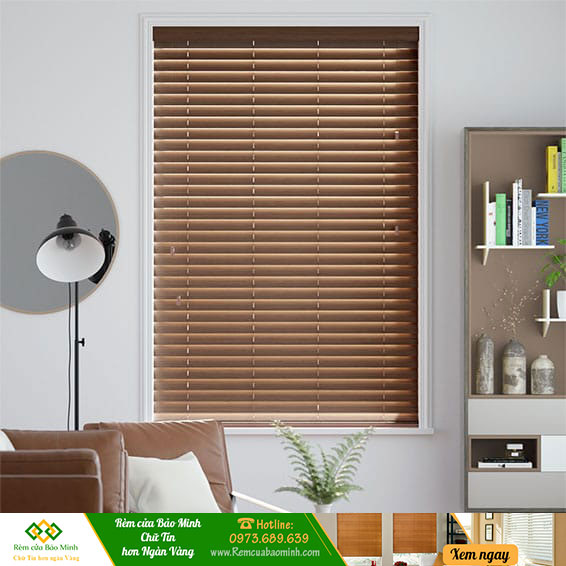 Rèm sáo nhựa giả gỗ gracehome mã msj504