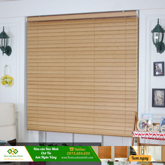 Rèm gỗ đoạn american gracehome mã msj802