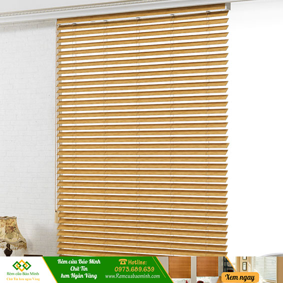 Rèm gỗ đoạn american gracehome mã msj803