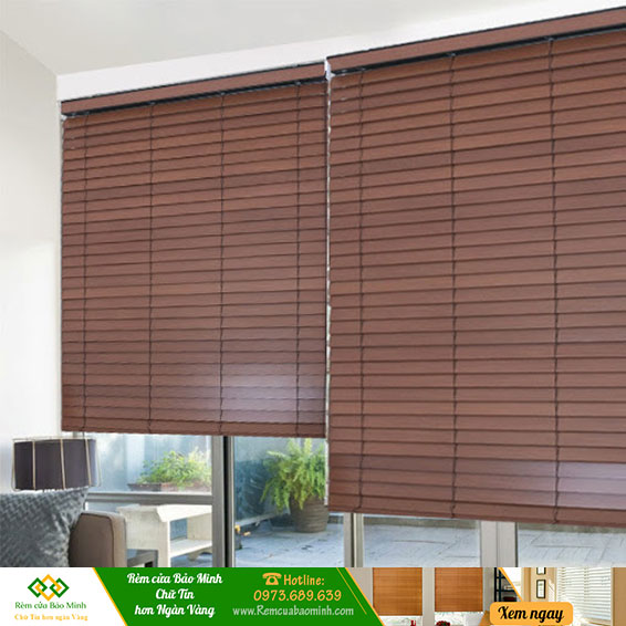 Rèm gỗ ngăn phòng – gỗ đoạn american gracehome mã msj805