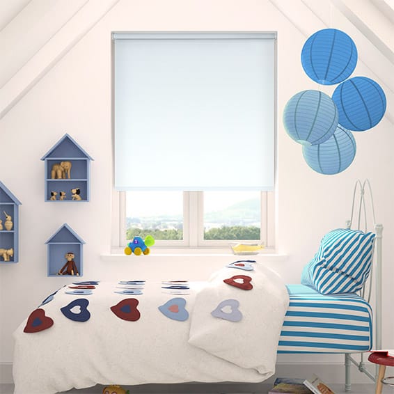 Rèm cuốn che nắng vải ánh kim hãng star blinds c322